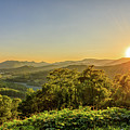 Sunset at Sky Valley Overlook in Dillard GA